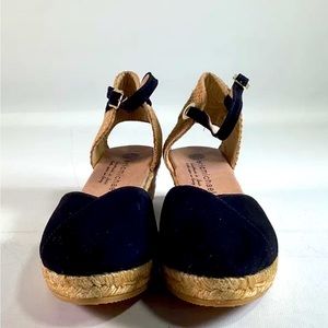 Womens Eric Michael Black Ante Copa3 Slipper Sandals